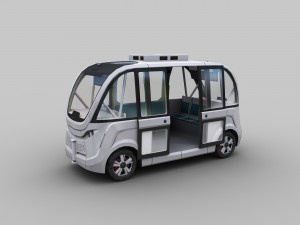 Navya Arma Lowpoly 3Dモデル