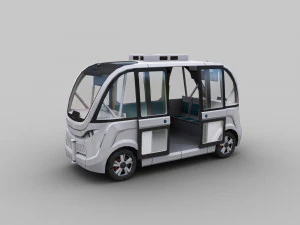 Navya Arma Lowpoly 3D Model