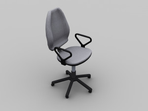 Office Stuff Lowpoly Modello 3D