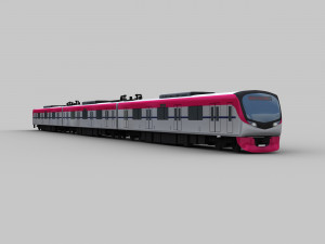 Lowpoly Train 10 3D मॉडल