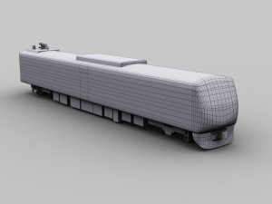 Lowpoly Train 10 Modello 3D
