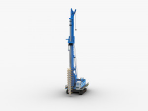 Piling Drill 3D 모델