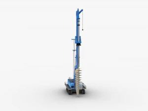 Rammbohrer 3D Modell