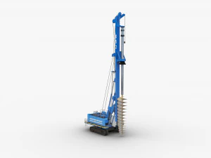 Rammbohrer 3D Modell