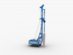 Piling Drill 3D 모델