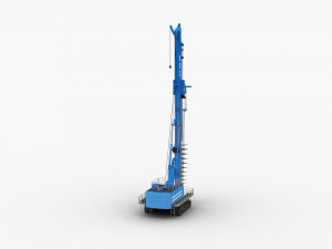 Piling Drill 3D 모델