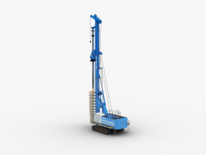 Piling Drill 3D 모델