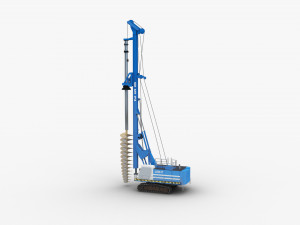 Piling Drill 3D 모델