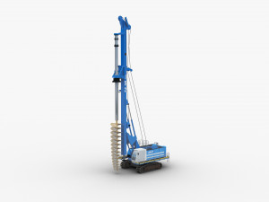 Piling Drill 3D 모델