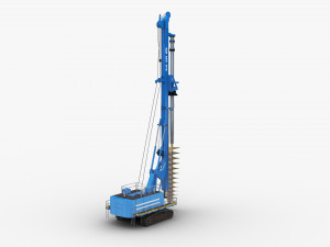 Piling Drill 3D 모델