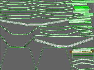 Carrello della spesa Lowpoly Modello 3D