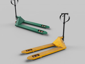 Hand Pallet Lowpoly 3D Model