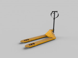 Hand Pallet Lowpoly 3D Model