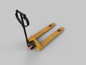 Hand Pallet Lowpoly 3D Model