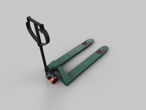 Hand Pallet Lowpoly 3D Model