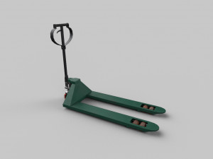 Hand Pallet Lowpoly 3D Model