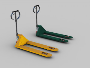 Hand Pallet Lowpoly 3D Model