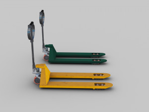 Hand Pallet Lowpoly 3D Model