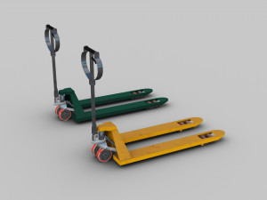 Hand Pallet Lowpoly 3D Model
