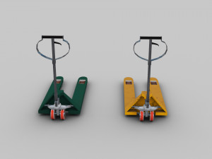 Hand Pallet Lowpoly 3D Model