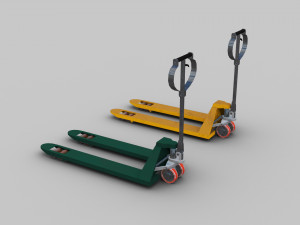 Hand Pallet Lowpoly 3D Model