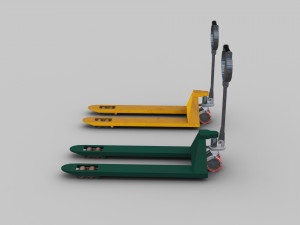 Hand Pallet Lowpoly 3D Model