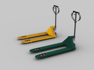 Hand Pallet Lowpoly 3D Model