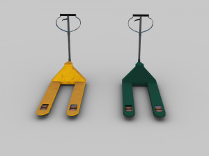 Hand Pallet Lowpoly 3D Model