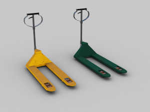 Hand Pallet Lowpoly 3D Model