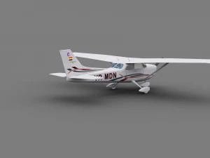 Aircraft Lowpoly 2 3D Model