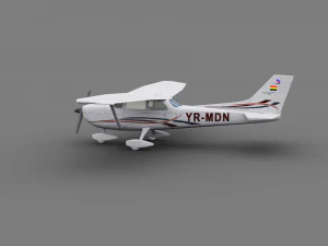 Aircraft Lowpoly 2 3D Model