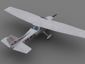 Aircraft Lowpoly 2 3D Model