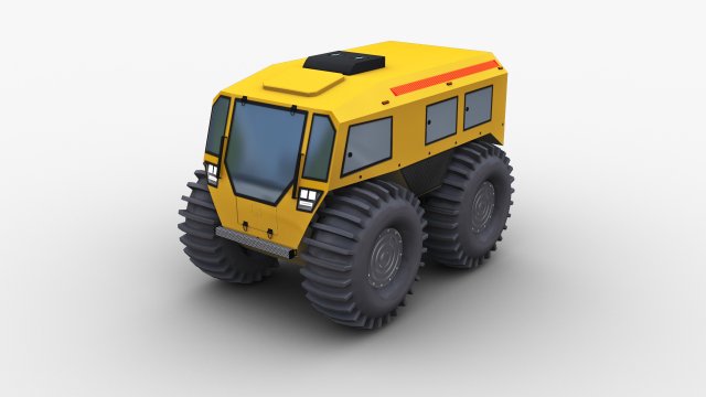 Sherp N 1200 Model 3D .c4d .max .obj .3ds .fbx .stl .blend 