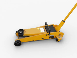 Hydraulic Car Jack 3D Model