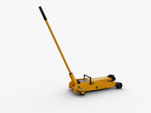 Hydraulic Car Jack Model 3D