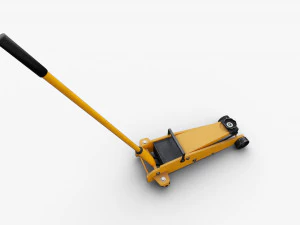 Hydraulic Car Jack 3D Model