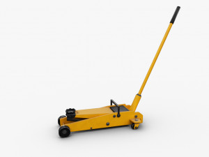 Hydraulic Car Jack Model 3D