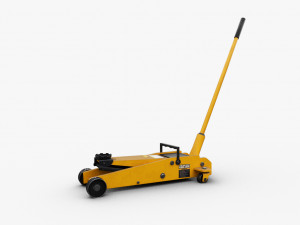 Hydraulic Car Jack Model 3D
