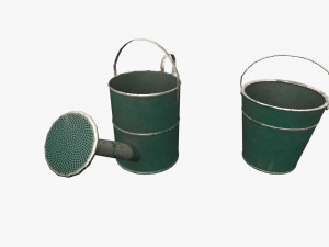 Garden Tools 3D मॉडल