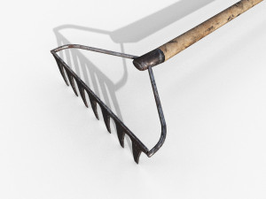 Garden Tools 3D मॉडल
