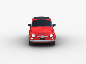 Fiat 500 Classic 3D Модель