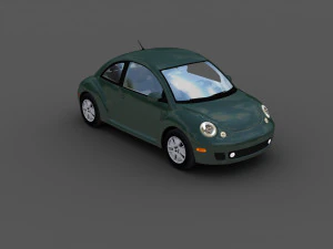 Volkswagen Beetle 2004 3D Model