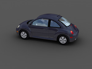 Volkswagen Beetle 2004 3D Model