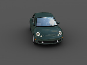 Volkswagen Beetle 2004 3D Model