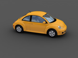 Volkswagen Beetle 2004 3D Model