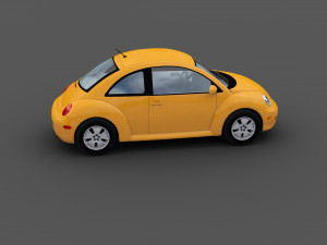 Volkswagen Beetle 2004 3D Model