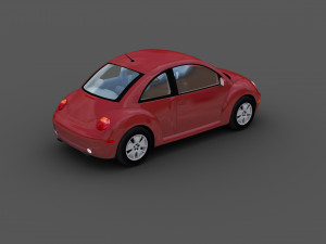 Volkswagen Beetle 2004 3D Model