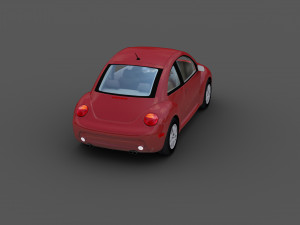 Volkswagen Beetle 2004 3D Model