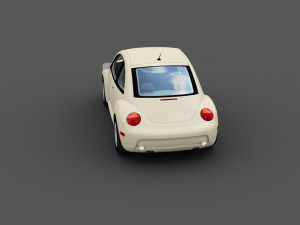 Volkswagen Beetle 2004 3D Model