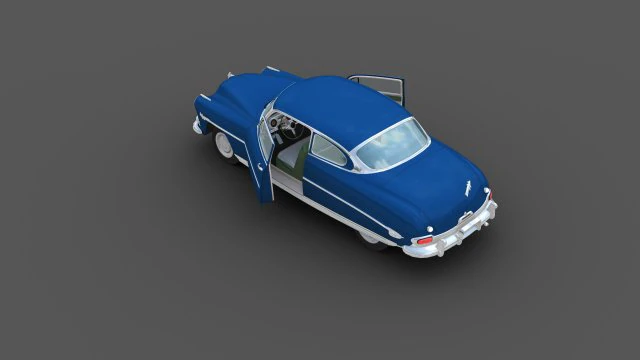 Hudson Hornet 3D Model .c4d .max .obj .3ds .fbx .stl .blend 